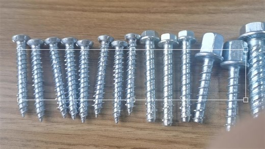 M8 M10 M12 Hex Flange Head Thunder Masonry Self Tapping Concrete Screw Bolt Concrete Anchor