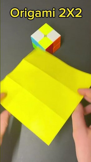 Origami 2x2 Checker Pattern!