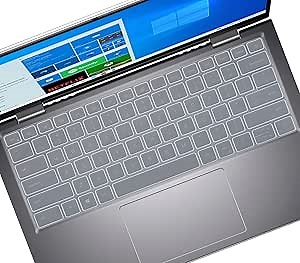 Keyboard Cover for 14" Dell Inspiron 14 5410 5415 5418 5420 5425 5430 7415 7420 7425 7430/Latitude 3320 3420,13.3" Dell Inspiron 13 5310 5320/16" Inspiron 16 5635 5630 5620 5625 7635 7620 Skin-Clear