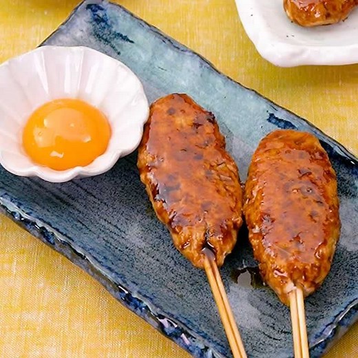 焼き鳥屋風！ 軟骨入りつくね串のレシピ動画・作り方 | デリッシュキッチン