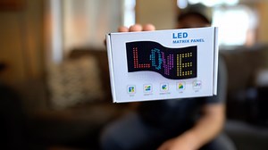 Watch LED Matrix Pannel---How does it work? Full Review and Setup on Amazon Live