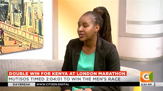 7.9K views · 218 reactions | Double win for Kenya at London Marathon: Kenyan athletes rule the roost at the 2024 London Marathon Olympics champion Peres Jepchirchir sets new women’s only record in 2:16:16 Previous record of 2:17:01 was set by Mary Keitany in 2017 #SportyMonday | Citizen TV Kenya | Facebook
