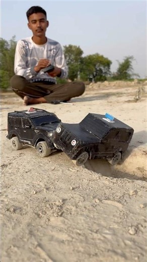 Rc Scorpio ki Takkar jimny car gadde Mein Gir gai