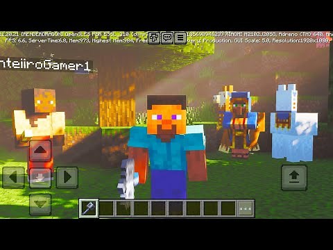 I tested the best shaders for Minecraft PE 1.21 (Bedrock)