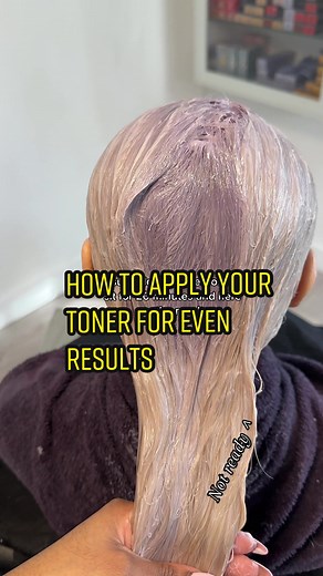How to Apply Toner for Silver Hair Results