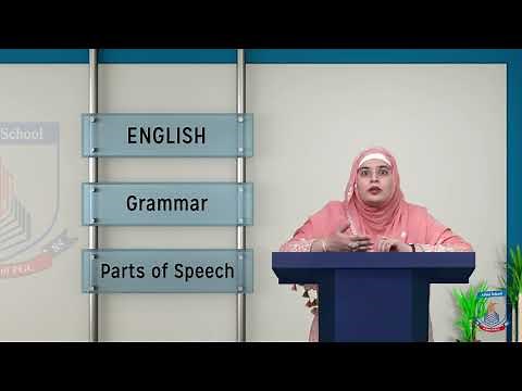 Class 9 & 10 - English Grammar - Lecture 1 - Parts of Speech - Allied School