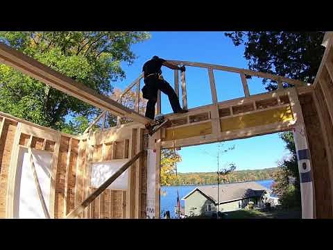 One Man Garage Build - Part 2 - Trusses