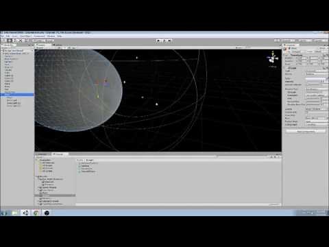 Unity3d making a glowing moon effect