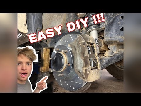 96-02 TOYOTA 4RUNNER BRAKE PAD & ROTOR REPLACEMENT!!!