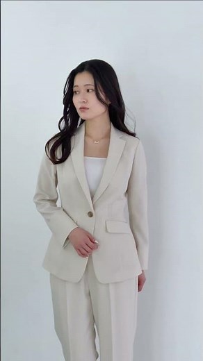洗える全方位ストレッチテーラードジャケット