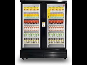 HAHA Large Vending Machine Review: The Ultimate Smart Cooler with POS & NFC Payment!