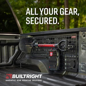 Take your truck bed to the next level with our adaptable MOLLE panels, designed for easy installation and quick access to your gear. | BuiltRight Industries | Facebook