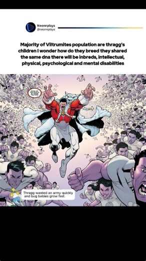 Most Viltrumites Are Thragg’s Kids… So How Do They Reproduce?! 🤯 #Invincible #Thragg #Viltrumites