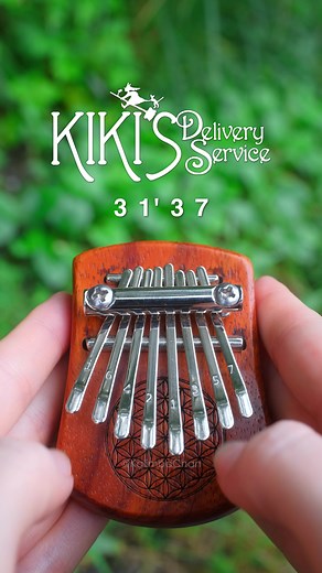 Kalimba Tabs Tutorial: A Town With An Ocean View from Kiki's Delivery Service