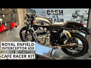 Cooperb Motorcycles Royal Enfield Interceptor 650 Cafe Racer Kit 4K