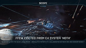 5K views · 81 reactions | Lina Ambre reports for the Scope covering the recent battle between Forsakened Few and an eviction coalition led by Lazerhawks, Hard Knocks, and No Vacancies. | EVE Online | Facebook