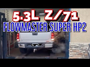 2009 GMC Sierra Z/71 5.3L V8 EXHAUST w/ FLOWMASTER SUPER HP2!
