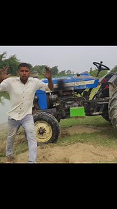 गया ट्रैक्टर पानी में | MR. KASGANJ HACKER