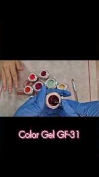 colour gel. Διαδικασία εφαρμογής χρωματιστών τζελ.
