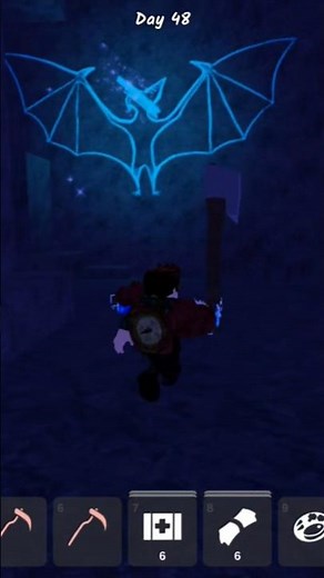 Roblox Bat in Cave 99 Nights 🔥🔥 #roblox #99nightintheforest #gaming