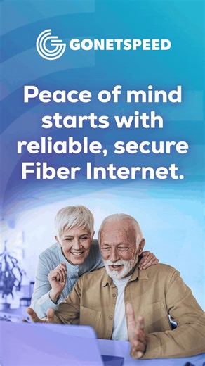Peace of mind starts with reliable, secure Fiber Internet. 1 GIG Internet for only $59.99/mo plus get a $100 Gift Card. | GoNetspeed