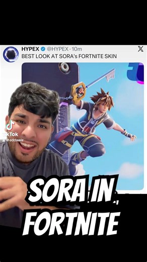 Sora In Fortnite