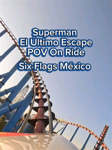 ¿Listos para subirse a Superman El Último Escape de Six Flags México? Disfruta del POV de Superman El Último Escape y déjate fascinar por un recorrido a 67 metros de altura y 120 km/hr qué la vuelven una de las mejores montañas rusas en todo el mundo. ¿Estas listo para alcanzar el cielo y emprender un viaje heroico en Superman El Último Escape de Six Flags México? #sixflagsmexico #sixflags #supermanelultimoescape #supermansixflags #montañarusa