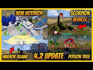 🔥BGMI 4.2 UPDATE NEW MODE PRIMEWOOD GENESIS FIRST LOOK l SCORPION VEHICLE AND NEW FEATURES