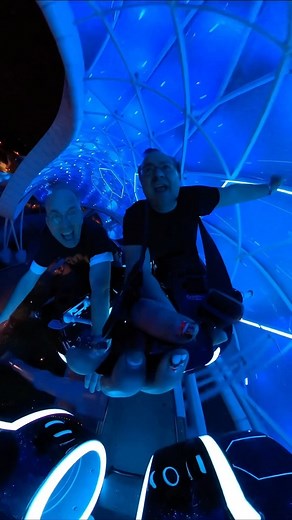 6K views · 530 reactions | Tonight’s TRON ride! | Theme Park Review | Facebook