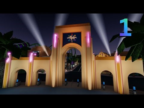 Universal Studios Roblox Full Walkthrough and Rides | Part 1