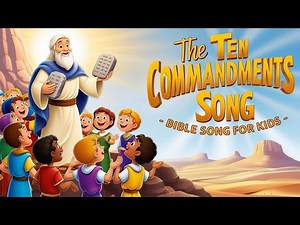 The Ten Commandments Song | Easy-to-Remember Bible Song for Kids
