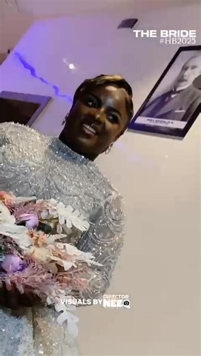 My Ebony bride looking so peng🥰 Congratulations Blessing Harrison you made such a pretty bride. | Triple E Bridals