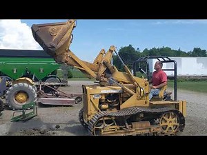 IH T-340 Industrial Crawler selling July 18th near Mason City, Iowa