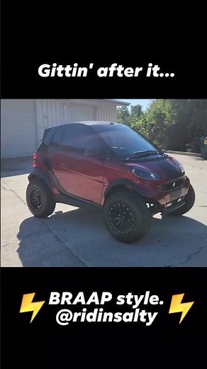 BRAAP smart fortwo lift kits
