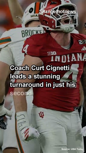 Indiana Wins First College Football National Championship #sportsnews