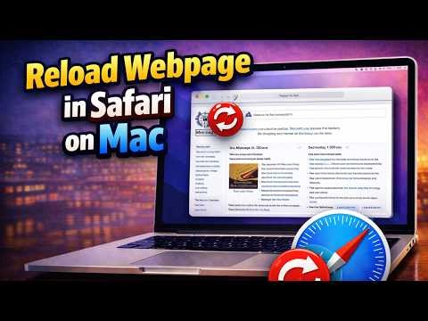 How To Reload a Webpage in Safari on Mac