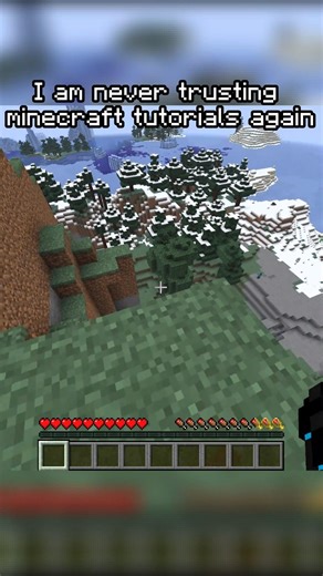 Minecraft tutorials 😭 #minecraft #foryou