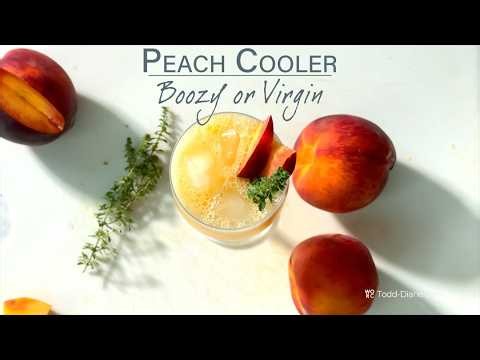 The Ultimate Peach Cooler (Make It Boozy or Virgin!)