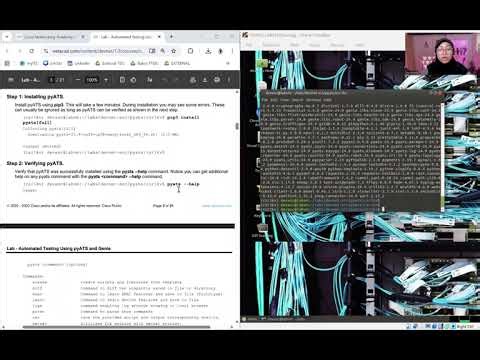 Lab 7.6.3 - Automated Testing Using pyATS and Genie