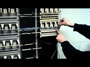 110 block patch cord cross-connect