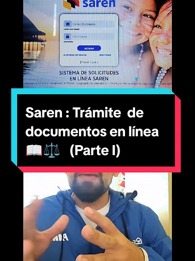 Saren: Cómo tramitar documentos en línea
