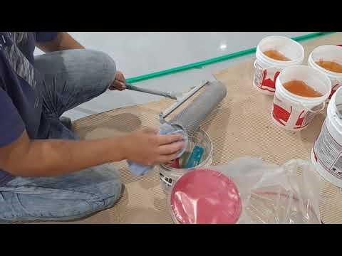 ✅ SOLUÇÃO / DEPOIS: A Transformação do Piso Industrial com Autonivelante Epóxi