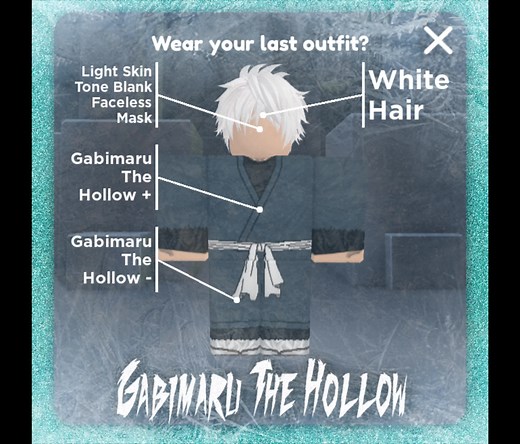 Gabimaru The Hollow Roblox Cosplay: A Must See!