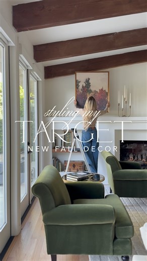 Krystal Smit | Target fall decor! 🍂Comment SHOP and I’ll send you the links! So excited to style my living room for fall, and these affordable Target... | Instagram