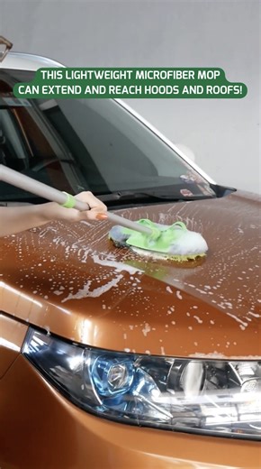 Big car? No problem. The Turtle Wax Microfiber Miracle Wash Mop was made for those hard-to-reach spots. From SUVs to vans and everything in between, this tool gives you: ✅ Long reach for roofs and hoods ✅ Super soft microfiber for a scratch-free clean ✅ Quick and easy wash days, no step stool needed Who else struggles with washing the roof? Let us know in the comments! Visit the links in our bio to see our products. 🌟🚘 Also available in: 🚗 Ace Hardware Branches 🚗 True Value Branches 🚗 Handy