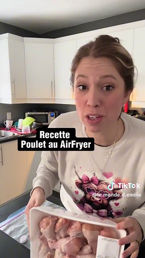 Recette délicieuse de pilons de poulet à l'air fryer