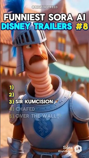 Diabolical SORA AI Disney Trailers😭