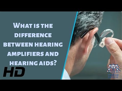 What Is The Difference Between Hearing Amplifiers And Hearing Aids?