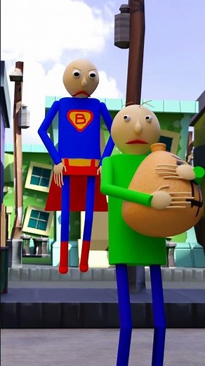 Superheroes Baldi vs Batman Baldi ultimate Chase