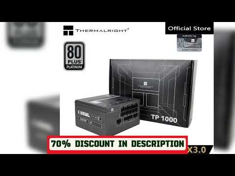 A must-have product! Thermalright TR-TP 1000W computer power supply ATX3.0/Platinum brand full mod